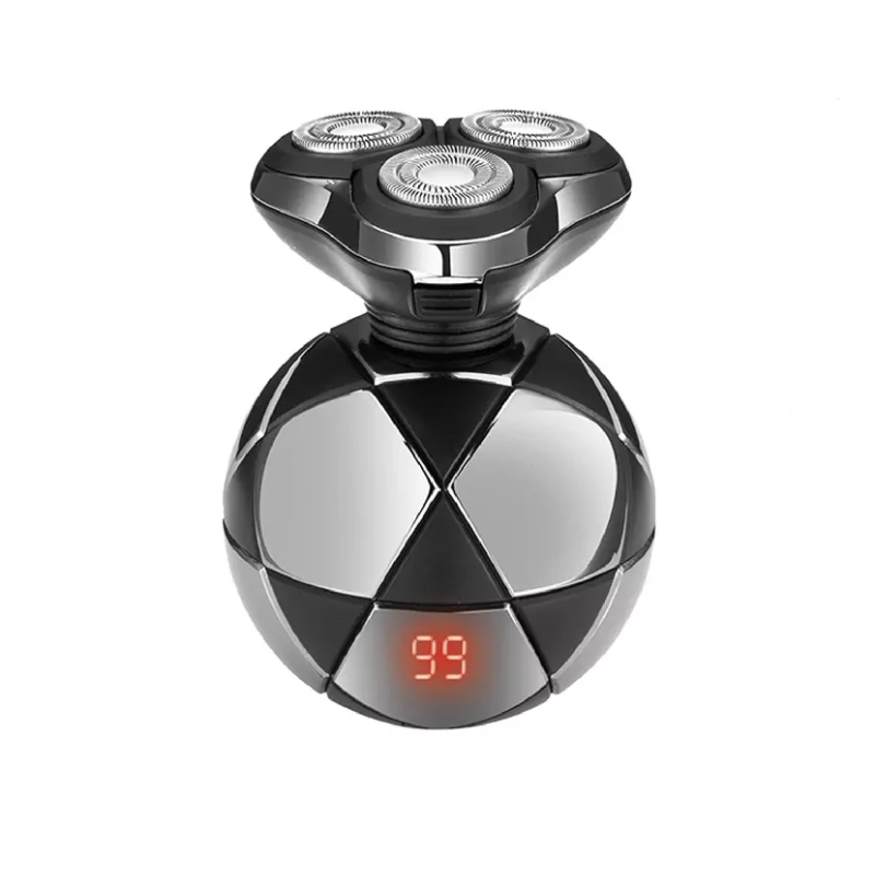 Aerbes AB-LF02 USB Rechargeable 5W Round Shaver With Digital Display Aerbes AB-LF02 USB Rechargeable 5W Round Shaver With Digital Display